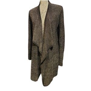 Barefoot Dreams Cozy Boho Bamboo Cardigan Medium Waterfall Open Front Capsule